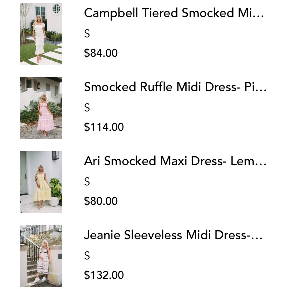 These Three Boutique pink midi dress - Picture 3 of 3